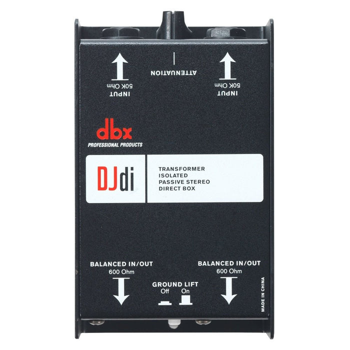 DBX DJDI Two Channel Passive Direct Box (DBX-DJDI) - Gsus4