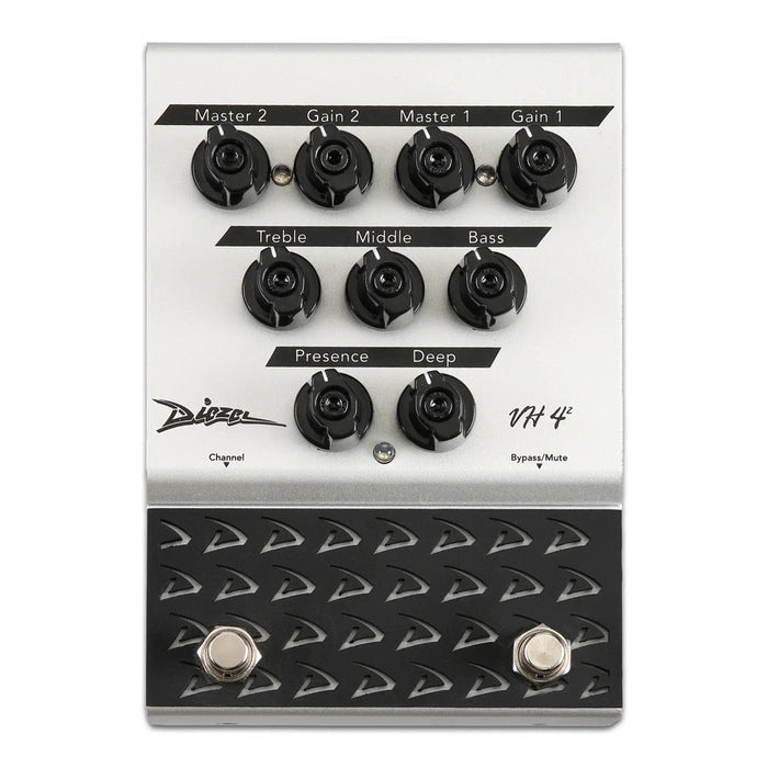 Diezel | VH4 - 2 | 2 - Channel Preamp / Overdrive / Amp - in - a - Box | Based on VH4 Amp (DI - VH4 - 2 - PEDAL) - Gsus4