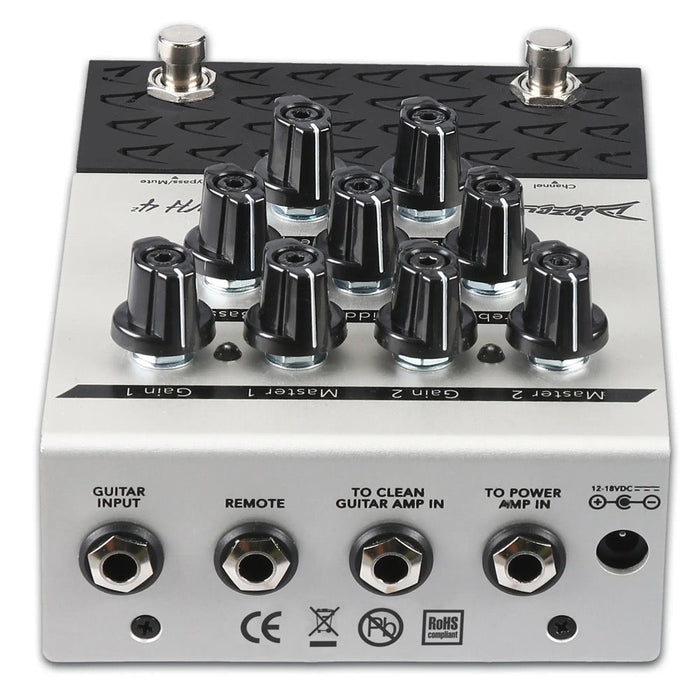Diezel | VH4 - 2 | 2 - Channel Preamp / Overdrive / Amp - in - a - Box | Based on VH4 Amp (DI - VH4 - 2 - PEDAL) - Gsus4