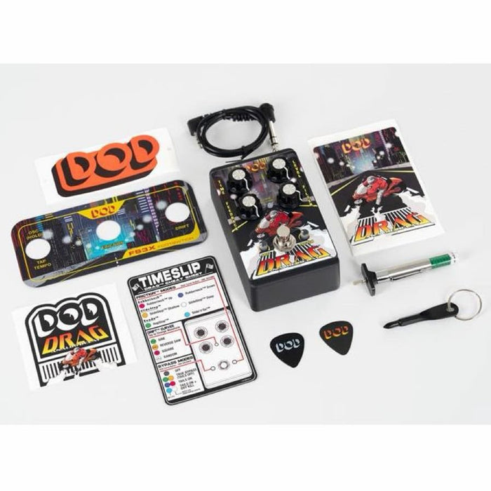 Digitech DOD DRAG Analog Delay w/ SlideStop & Evade Friction (DOD-DRAG) - Gsus4