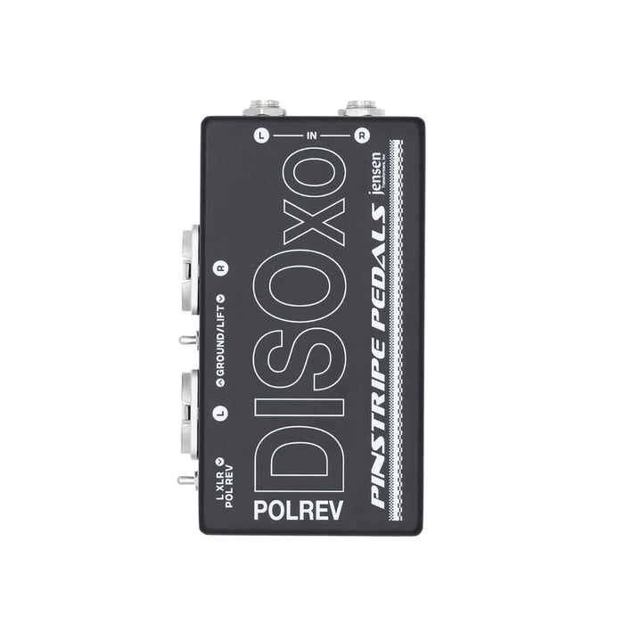 Pinstripe Pedals | DISO xo POLREV | Stereo Isolator DI | w/ Jensen Transformer & Polarity Switch