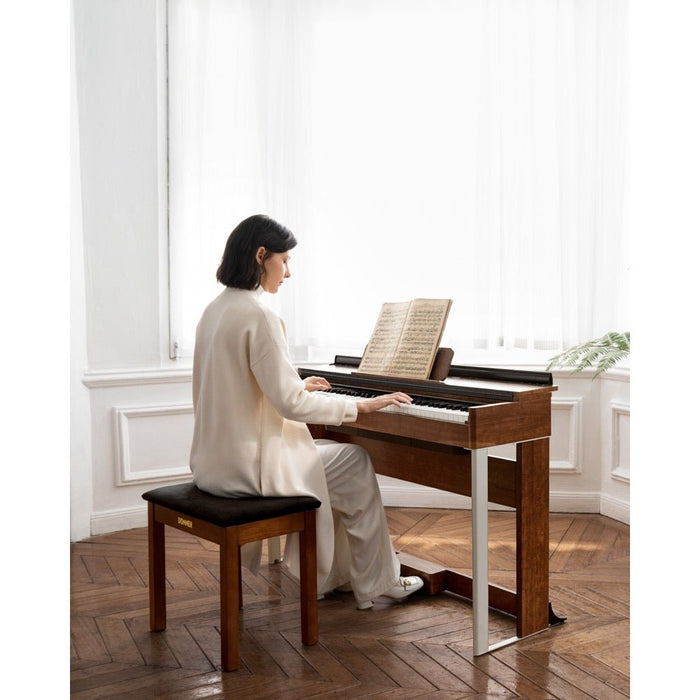 Donner | DDP - 200 | 88 - Key Graded Hammer Action Digital Piano | Semi - Open Cover Design (EC3009) - Gsus4