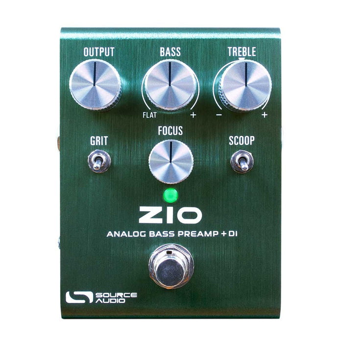 Source Audio | ZIO | Analog Bass Preamp & DI Pedal