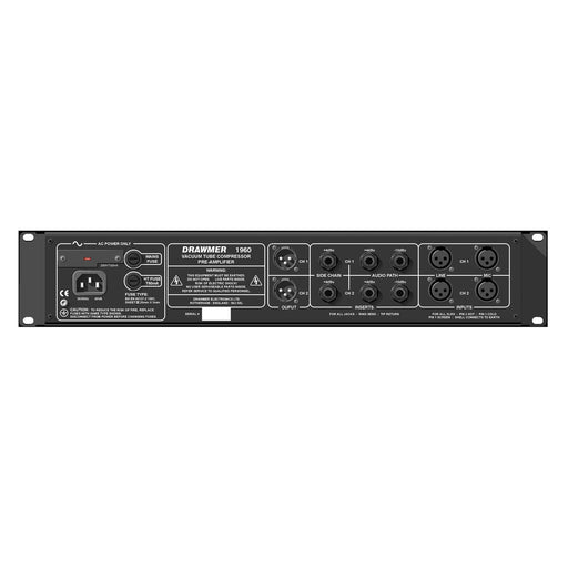 Drawmer 1960 Dual Channel Tube Preamp / Compressor (DRA-1960) - Gsus4
