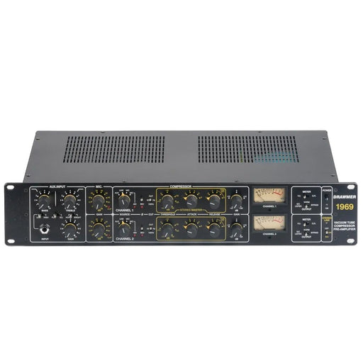 Drawmer 1969 Dual Channel Tube Preamp / Compressor (DRA-1969) - Gsus4