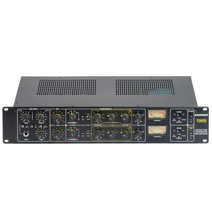 Drawmer 1969 Dual Channel Tube Preamp / Compressor (DRA-1969) - Gsus4