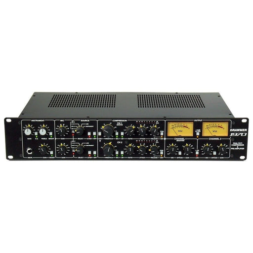 Drawmer 1970 Dual Channel FET Compressor & Preamp (DRA-1970) - Gsus4