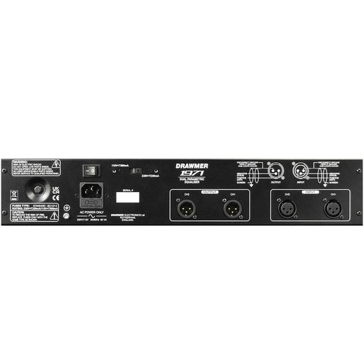 Drawmer 1971 Dual Channel Parametric Equaliser w/ Crush (DRA-1971) - Gsus4