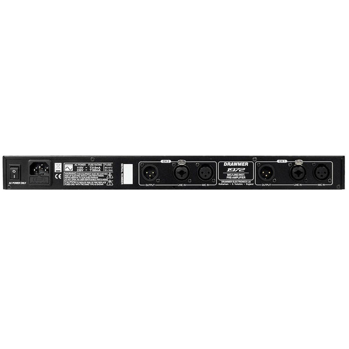 Drawmer 1972 Dual Channel Preamp (DRA-1972) - Gsus4