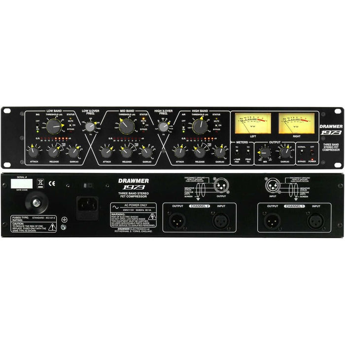 Drawmer 1973 Multiband Stereo FET Compressor (DRA-1973) - Gsus4