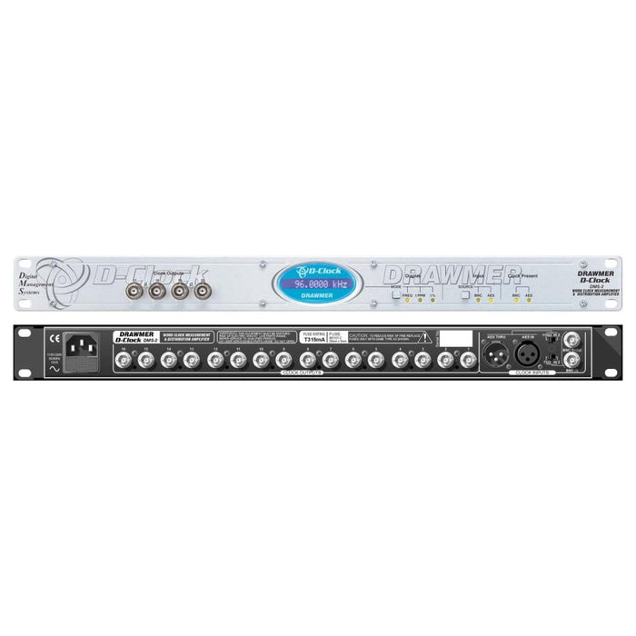 Drawmer DMS2 D - Clock Master Clock Distributor (DRA-DMS-2 D-Clock) - Gsus4