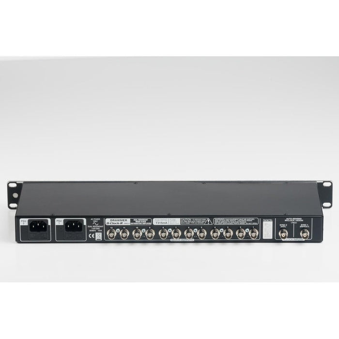Drawmer DMS6 D - Clock - R Dual Redundant Wordclock Distribution Amplifier (DRA-DMS-6 D-Clock-R) - Gsus4