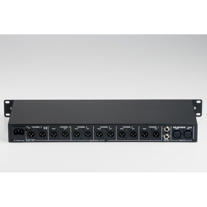 Drawmer DRA - DA6 Balanced Distribution Amplifier (DRA-DA-6) - Gsus4