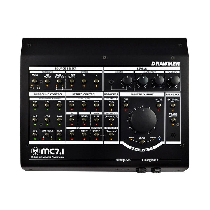 Drawmer MC 7.1 Surround Monitor Controller (DRA-MC7.1) - Gsus4