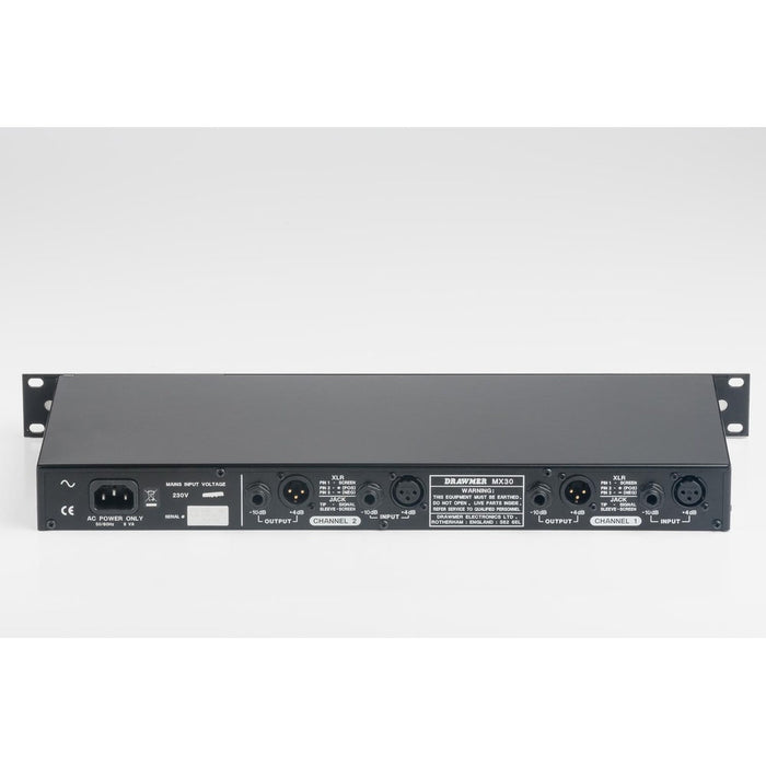 Drawmer MX30 Dual Channel Gated Compressor Limiter (DRA-MXPRO-30) - Gsus4