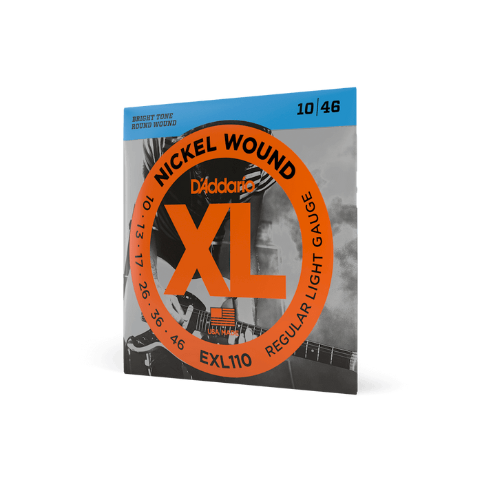 D'Addario | EXL110 | Regular Light Electric Guitar Strings | 10-46