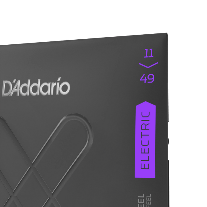 D'Addario | XTE1149 | Medium Coated Electric Guitar Strings | 11-49