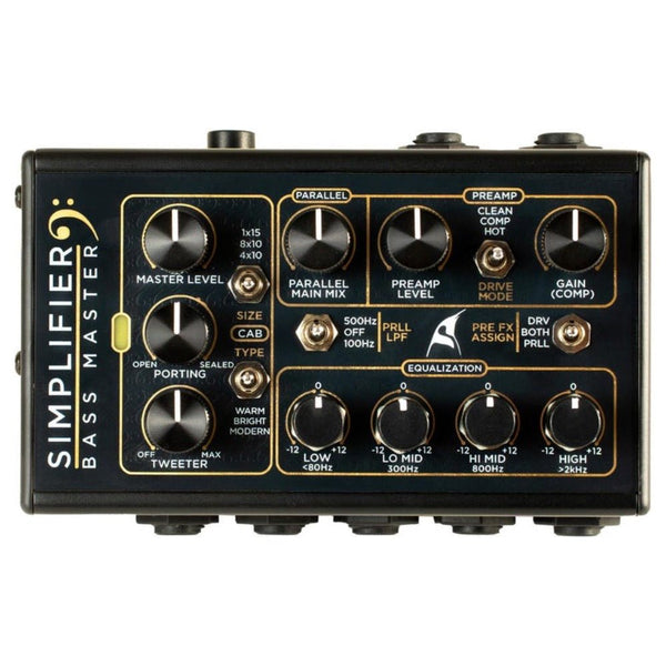 DSM & Humboldt | SIMPLIFIER BASS MASTER | Bass Preamp, Cabinet