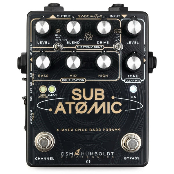 DSM & Humboldt | SUB ATOMIC | 2Ch Crossover CMOS Bass Preamp