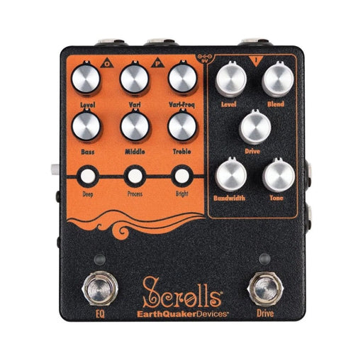 Earthquaker Devices | Scrolls | Bass Odyssey Analog Bass Preamp Pedal (M00012067) - Gsus4