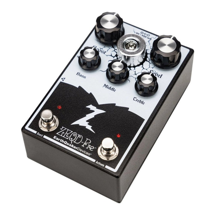Earthquaker Devices | ZEQD - Pre | All - Analog Simulation Tube Preamp w/ DI Out & EF86 Vacuum Tube (M00011721) - Gsus4