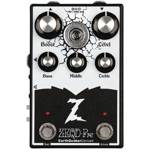 Earthquaker Devices | ZEQD - Pre | All - Analog Simulation Tube Preamp w/ DI Out & EF86 Vacuum Tube (M00011721) - Gsus4