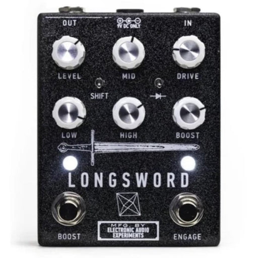 Electronic Audio Experiments Longsword Overdrive & Boost (AUD-EA-LSD) - Gsus4