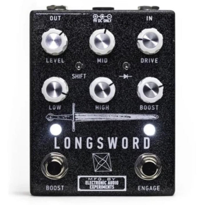 Electronic Audio Experiments Longsword Overdrive & Boost (AUD-EA-LSD) - Gsus4