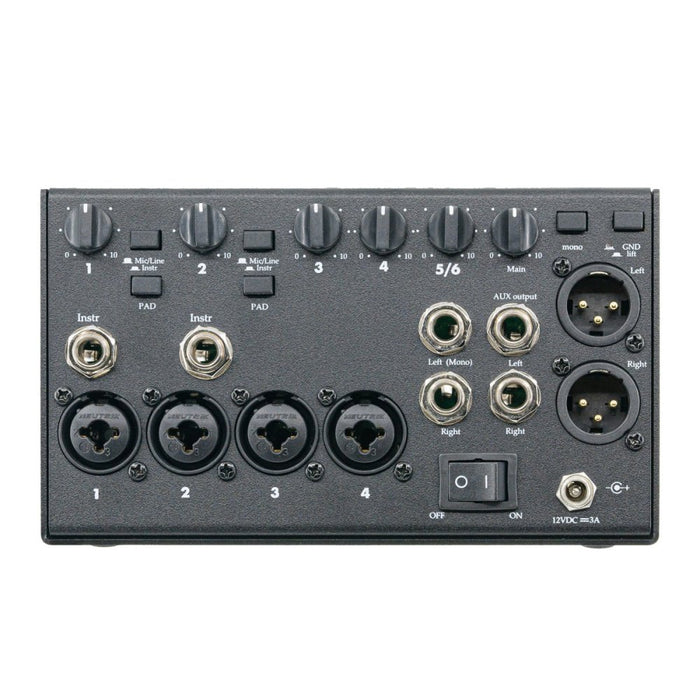 Elite Acoustics | EAE | StompMix 6 | 6Ch Digital Mixer Pedal | w/ DSP Gate, Compressor, EQ, Reverb & Delay (EAE - StompMix - 6) - Gsus4