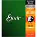 Elixir | 14052 | BASS 4 - String | Nanoweb | Nickel Plated Steel | 45 - 100 | 23/B - NW - L (23/B - NW - L) - Gsus4