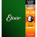 Elixir | 14207 | BASS 5 - String | Nanoweb | Nickel Plated Steel | 45 - 135 | 23/B - NW - LM5 (23/B - NW - LM5) - Gsus4
