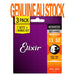 Elixir | 16538 | 3 PACK | Nanoweb | Acoustic Strings | 80/20 Bronze | Custom Light | 11 - 52 | 23/A - NW - CL - 3P (E16538) - Gsus4