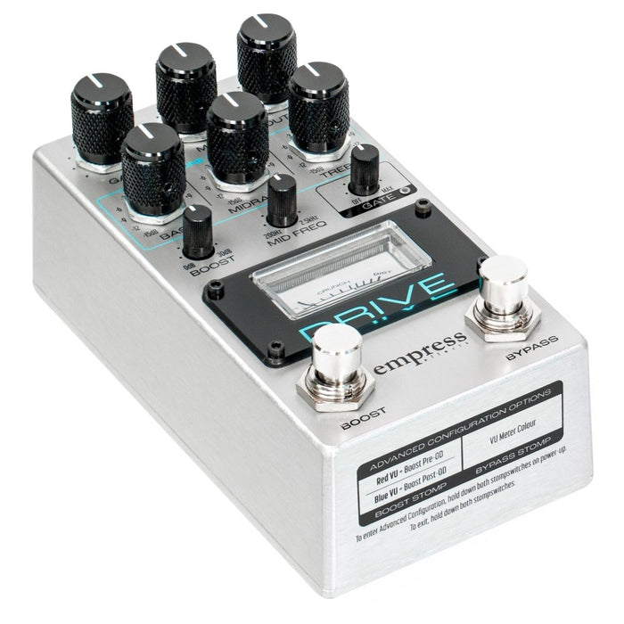 Empress DRIVE Tube-Like Overdrive w/ Noise Gate & Advanced Tone Control ...
