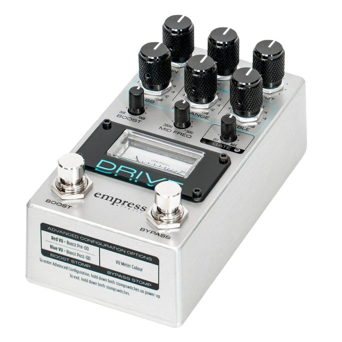 Empress DRIVE Tube-Like Overdrive w/ Noise Gate & Advanced Tone Control ...