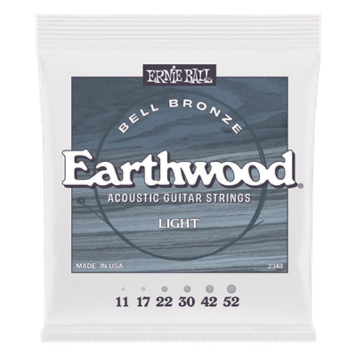 Ernie Ball | ACOUSTIC Guitar Strings | Bell Bronze Earthwood | John Mayer Collab | Light 11 - 52 | P02348 (P02348) - Gsus4