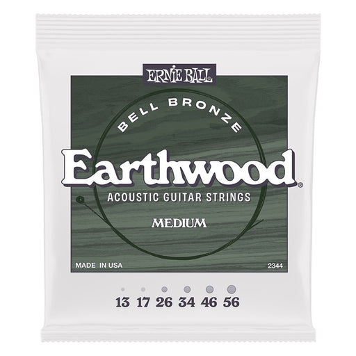 Ernie Ball | ACOUSTIC Guitar Strings | Bell Bronze Earthwood | John Mayer Collab | Medium 13 - 56 | P02344 (P02344) - Gsus4