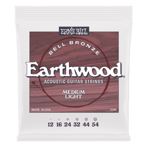 Ernie Ball | ACOUSTIC Guitar Strings | Bell Bronze Earthwood | John Mayer Collab | Medium Light 12 - 54 | P02346 (P02346) - Gsus4