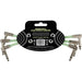 Ernie Ball | Flex Patch Cable | 3 Pack | Glow In The Dark | 6 Inch | P06475 (P06475) - Gsus4