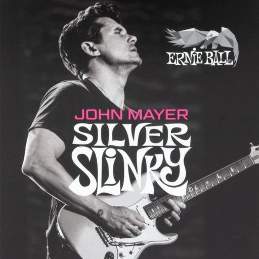 Ernie Ball | John Mayer Silver Slinky 3 - Pack TIN | Nickel Wound Electric Guitar Strings | 10.5 - 47 | P03818 (P03818) - Gsus4