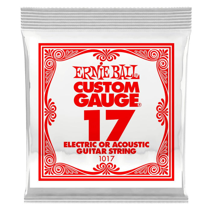 Ernie Ball P01017 Single Strings (Plain) .017