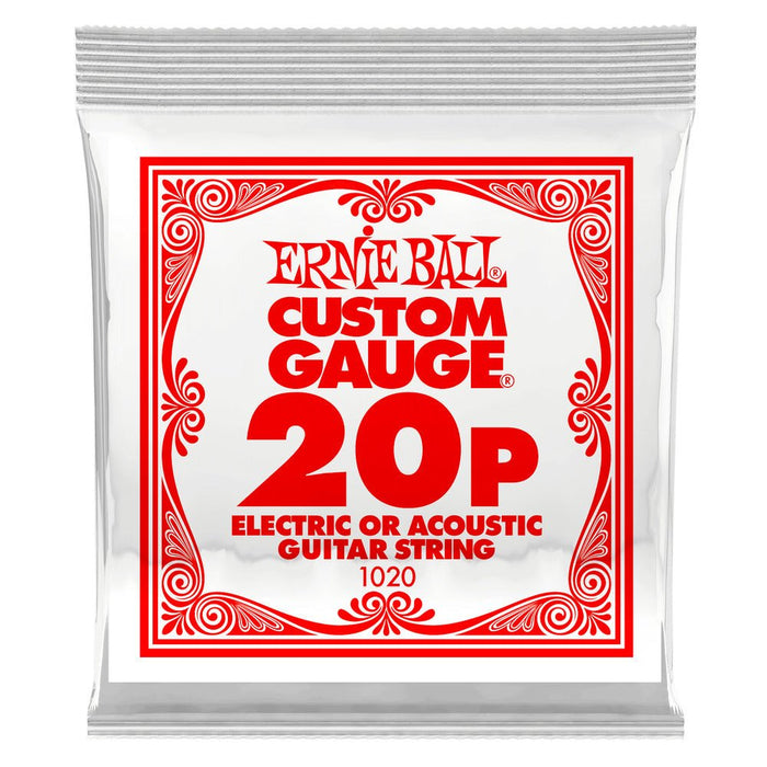 Ernie Ball P01020 Single Strings (Plain) .020