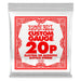 Ernie Ball P01020 Single Strings (Plain) .020