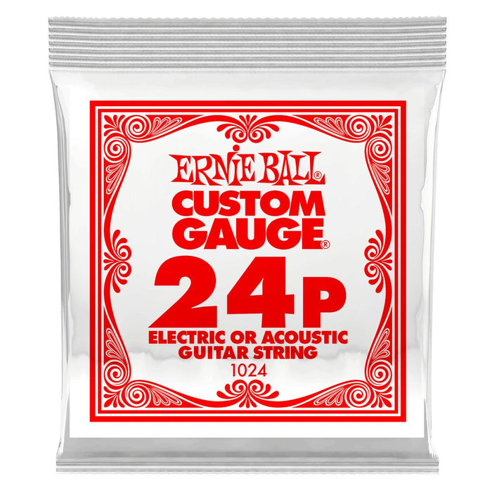 Ernie Ball P01024 Single Strings (Plain) .024