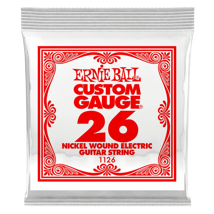 Ernie Ball P01126 Nickel Wound Single Strings .026