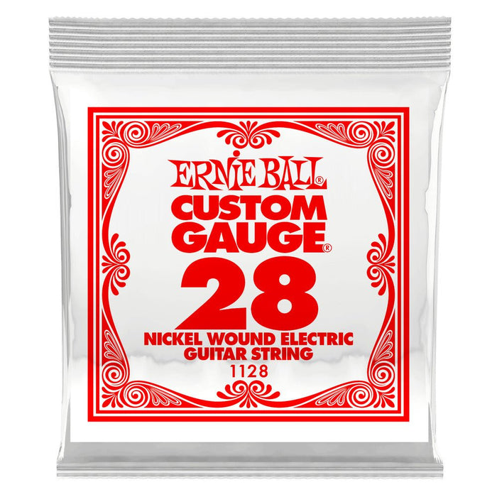 Ernie Ball P01128 Nickel Wound Single Strings .028