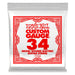 Ernie Ball P01134 Nickel Wound Single Strings .034