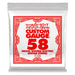 Ernie Ball P01158 Nickel Wound Single Strings .058