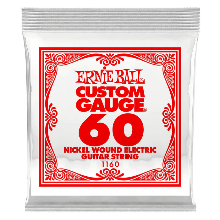 Ernie Ball P01160 Nickel Wound Single Strings .060