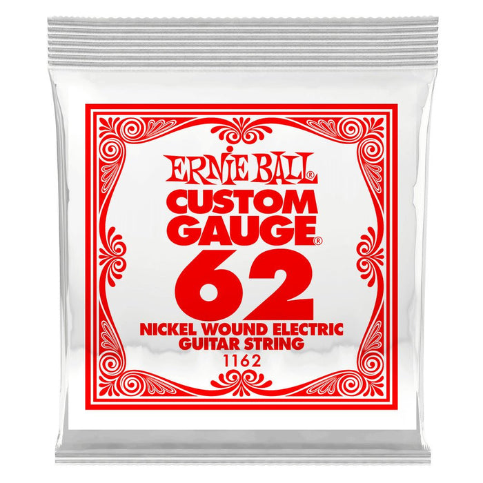 Ernie Ball P01162 Nickel Wound Single Strings .062