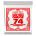 Ernie Ball P01174 Single Strings, Nickel Wound, .074